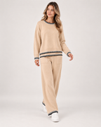 Women's Co-Ord Set with Jumper and Wide Leg Trousers product view