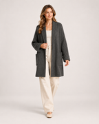 Women's Longline Knitted Cardigan product view
