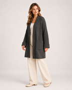 Women's Longline Knitted Cardigan product view