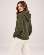 Women's Oversized Knitted Hoodie product view